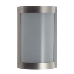 Lámpara LED con sensor Aqua Marco, acero inoxidable