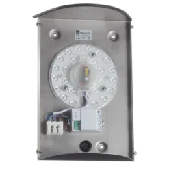 Lámpara LED con sensor Aqua Marco, acero inoxidable