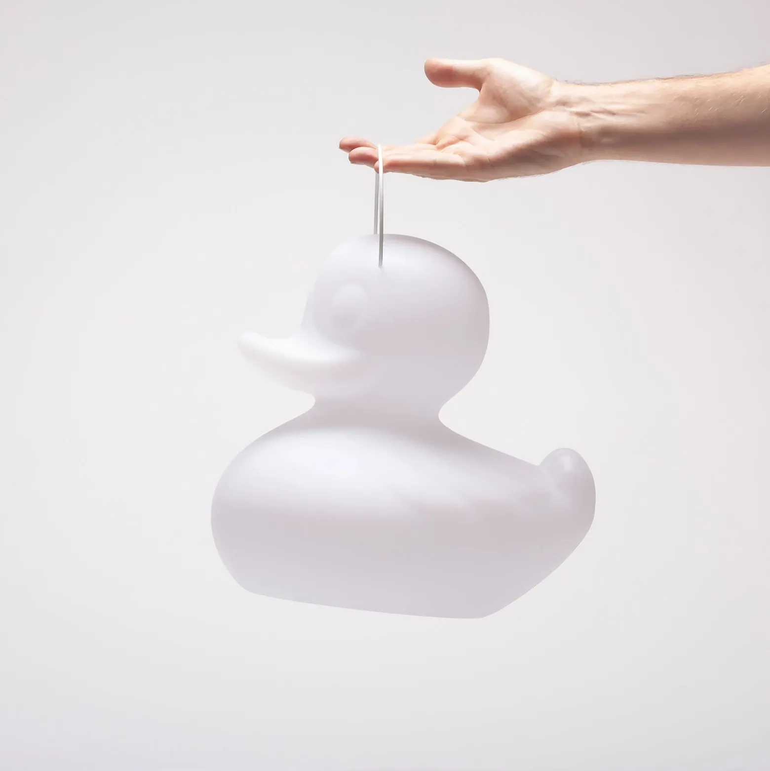 Lámpara LED de diseño DUCK-DUCK S para exteriores en color blanco