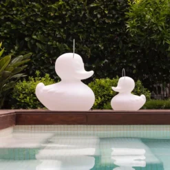 Lámpara LED de diseño DUCK-DUCK S para exteriores en color blanco