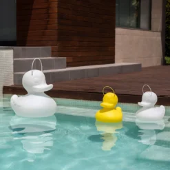 Lámpara LED de diseño DUCK-DUCK S para exteriores en color blanco