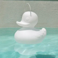 Lámpara LED de diseño DUCK-DUCK XL para exteriores en color blanco