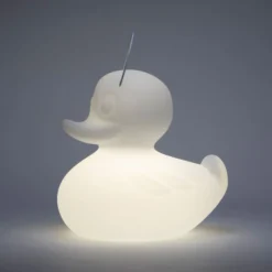 Lámpara LED de diseño DUCK-DUCK XL para exteriores en color blanco