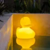 Lámpara LED de diseño DUCK-DUCK XL para exteriores en color amarillo