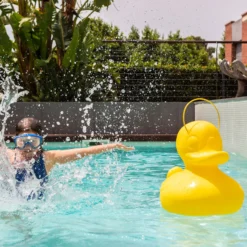 Lámpara LED de diseño DUCK-DUCK XL para exteriores en color amarillo