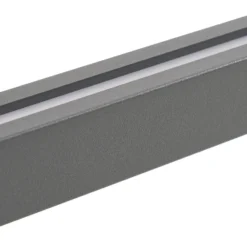 Lámpara LED de suelo Lindby Zavio, antracita, pica de tierra, IP65