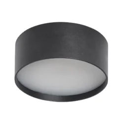 Lámpara LED de techo CMD 9094, Ø 15 cm, antracita, IP44, metal