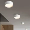 Lámpara LED de techo CMD 9194, Ø 15 cm, blanco, IP44, metal