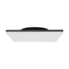 Lámpara LED de techo Henni, IP65, sensor, 30x30 cm, antracita