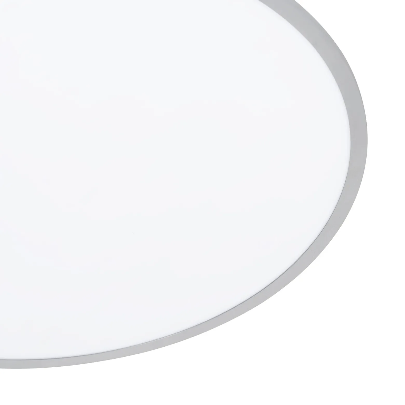 Lámpara LED de techo Lindby Narima, CCT, Ø 80 cm, plata