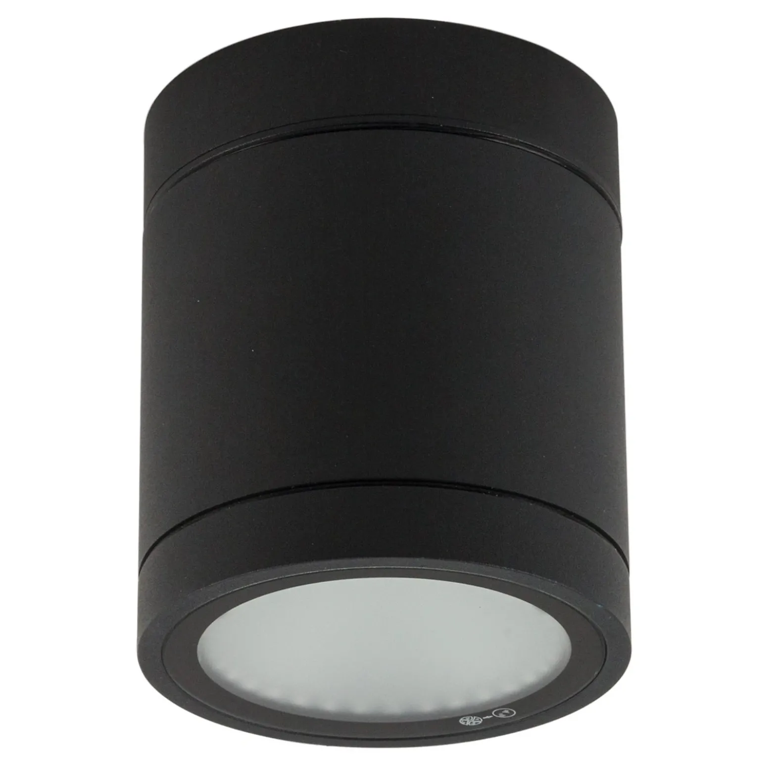Lámpara LED de techo Negro para el exterior