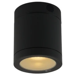Lámpara LED de techo Negro para el exterior