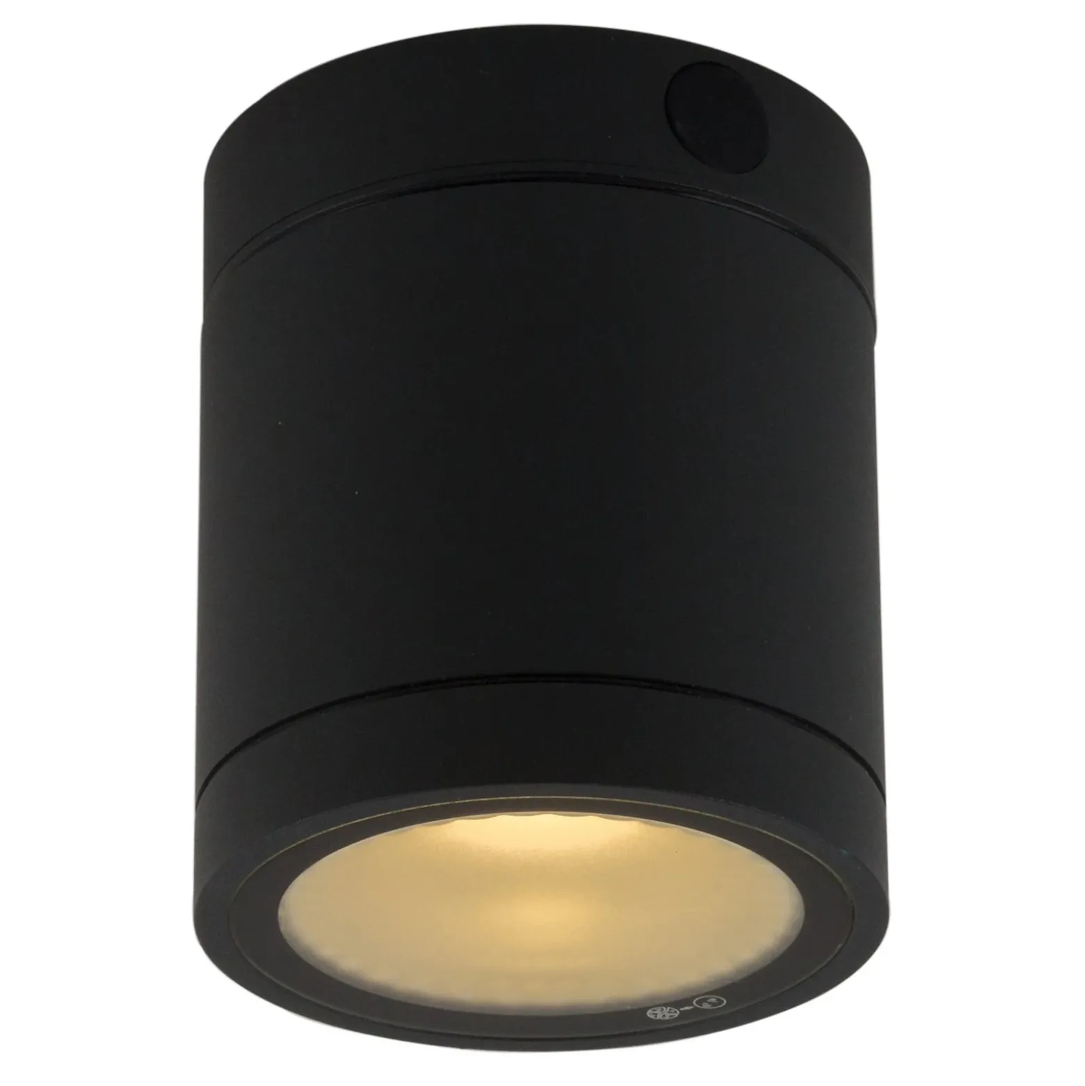 Lámpara LED de techo Negro para el exterior
