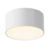 Lámpara LED de techo para exterior Zon, blanca, Ø 12 cm, 3000 K, metal