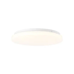 Lámpara LED de techo para exterior Doki de Lindby, 26 cm, blanca, plástico