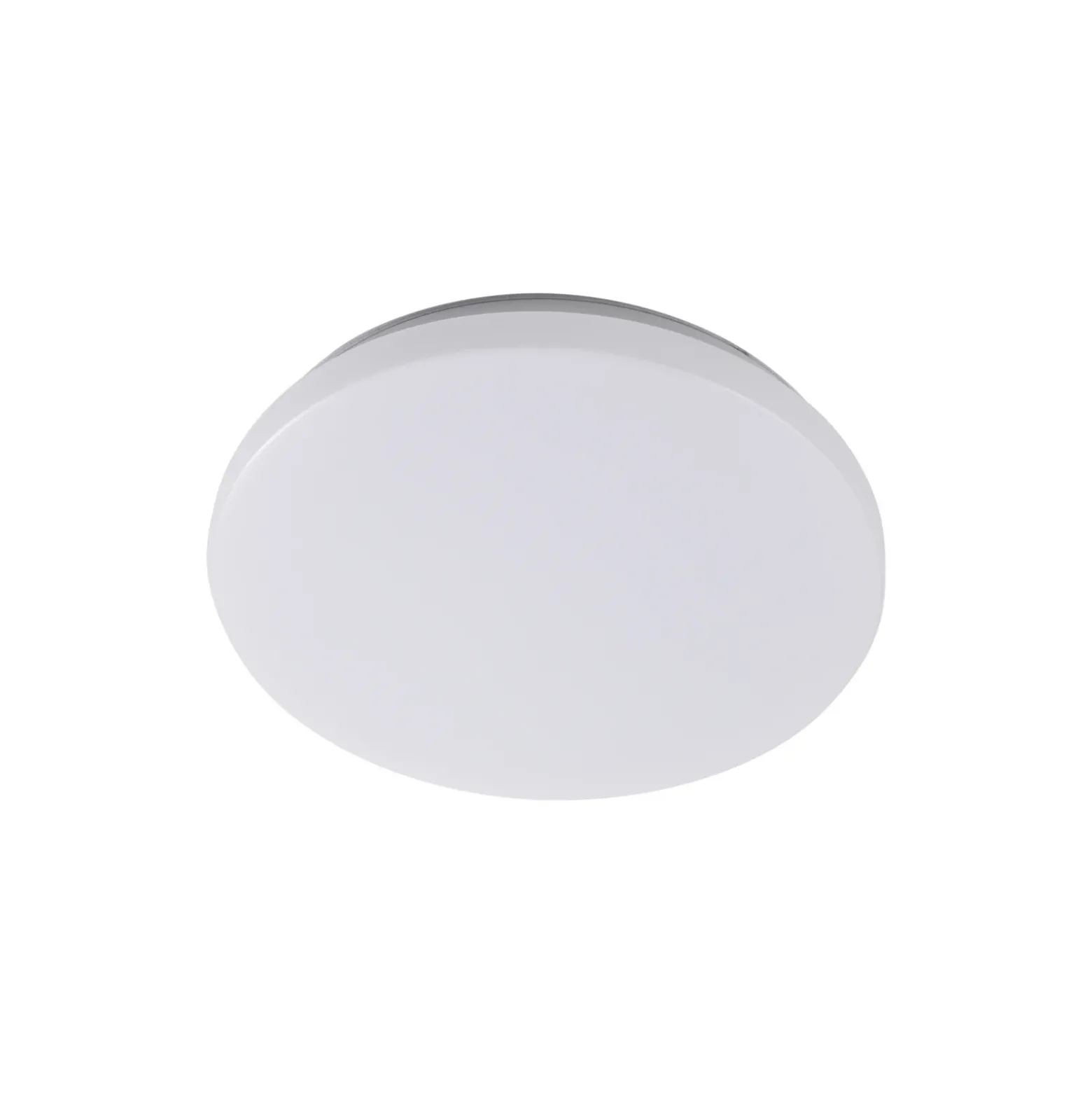 Lámpara LED de techo para exterior Doki de Lindby, 26 cm, blanca, plástico