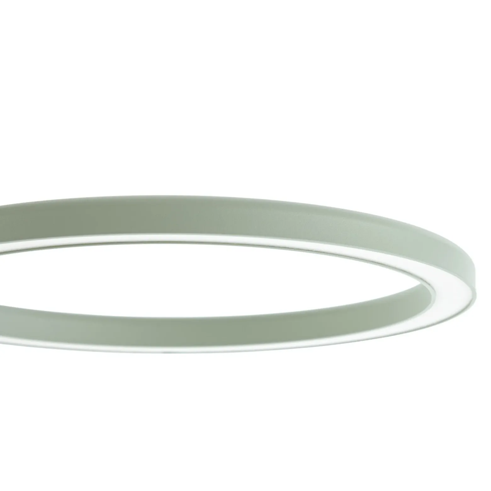 Lámpara LED de techo para exterior Lucande Sylvara, verde, CCT, 3 luces
