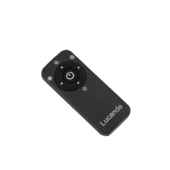 Lámpara LED de techo para exterior Lucande Sylvara, negra, CCT, 3 luces