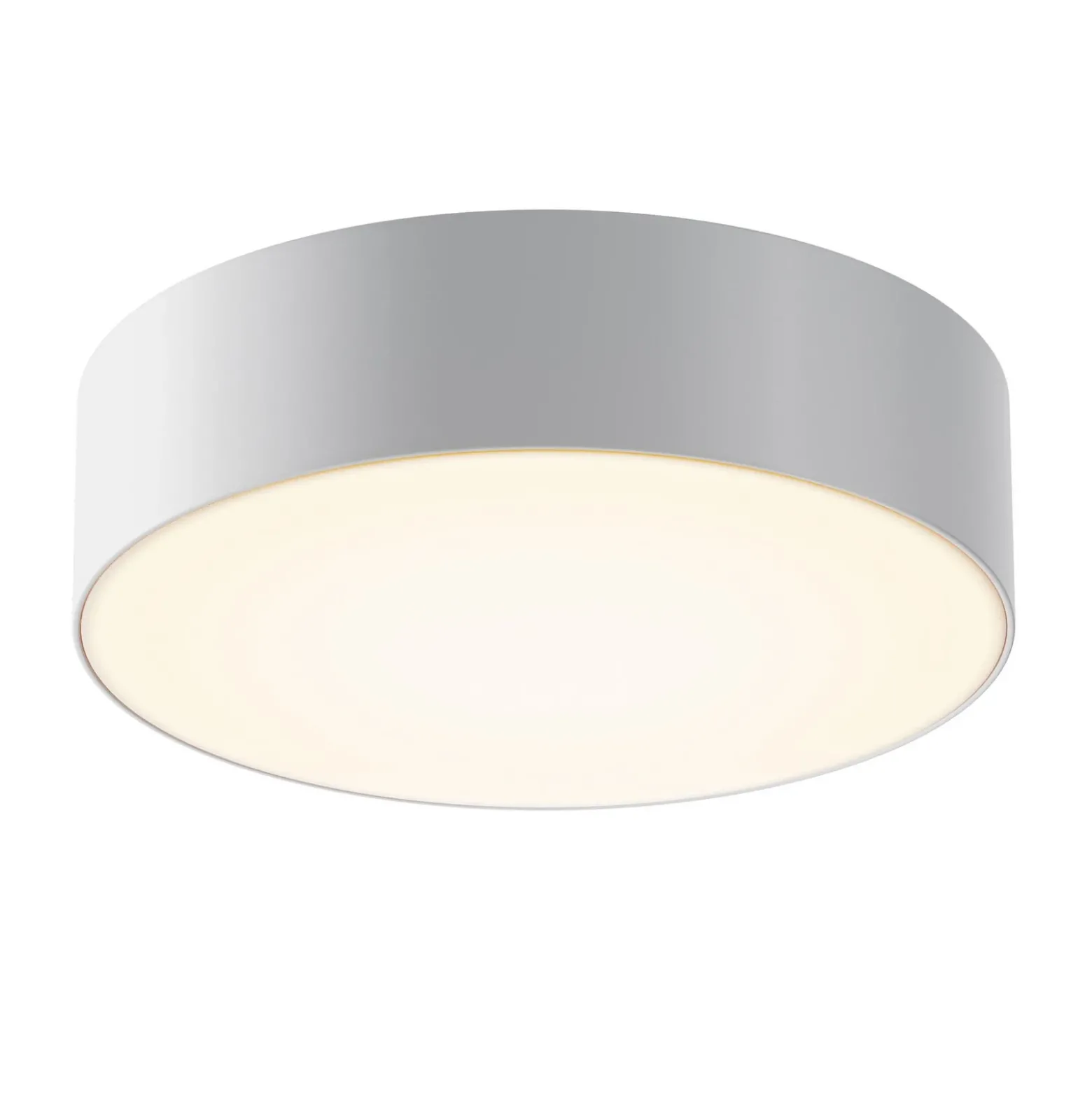 Lámpara LED de techo para exterior Zon, blanca, Ø 22 cm, 3000 K, metal