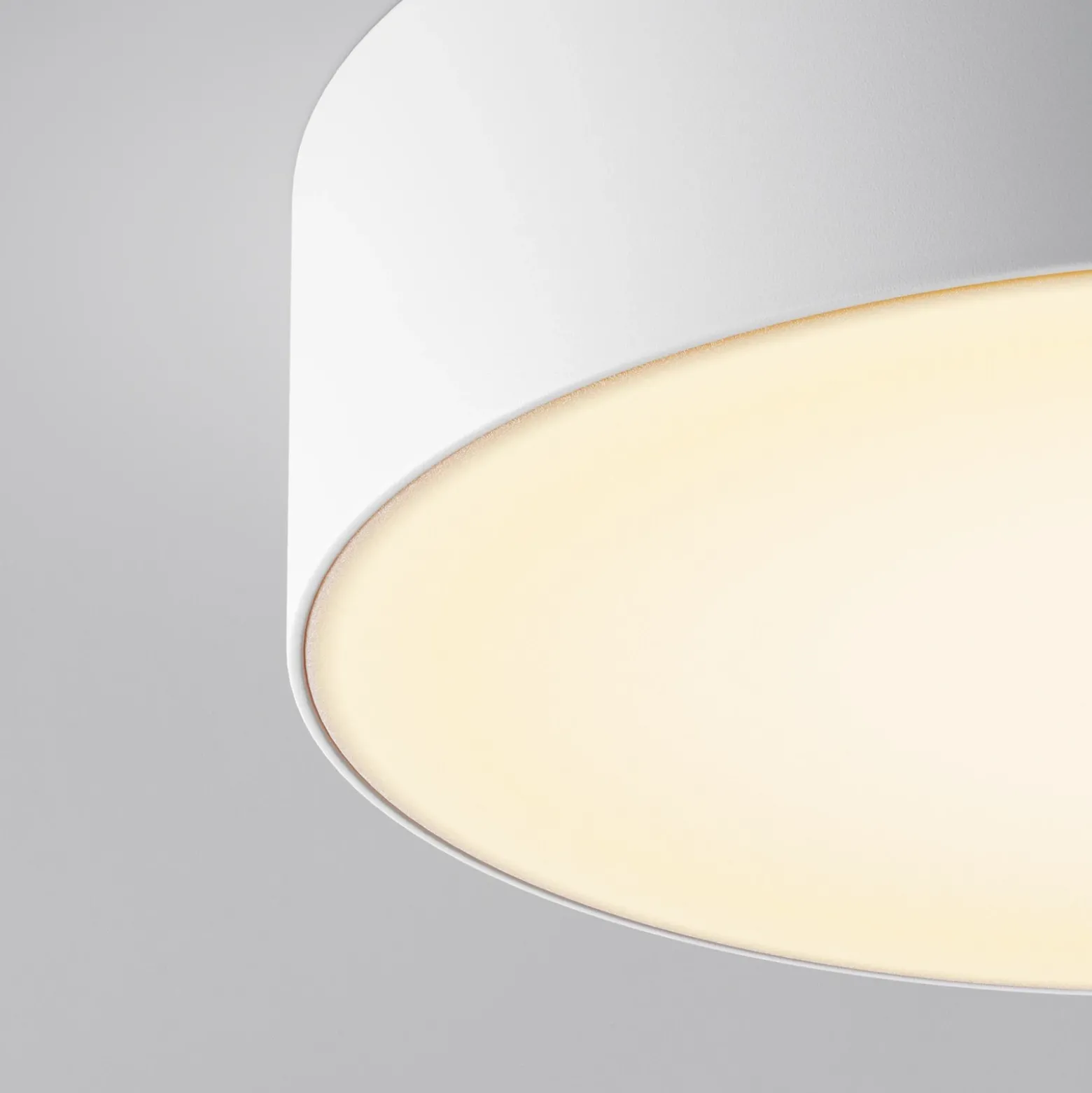 Lámpara LED de techo para exterior Zon, blanca, Ø 22 cm, 3000 K, metal