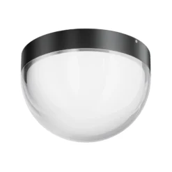 Lámpara LED de techo para exterior Mon, grafito, Ø 18 cm, IP65, 3000 K