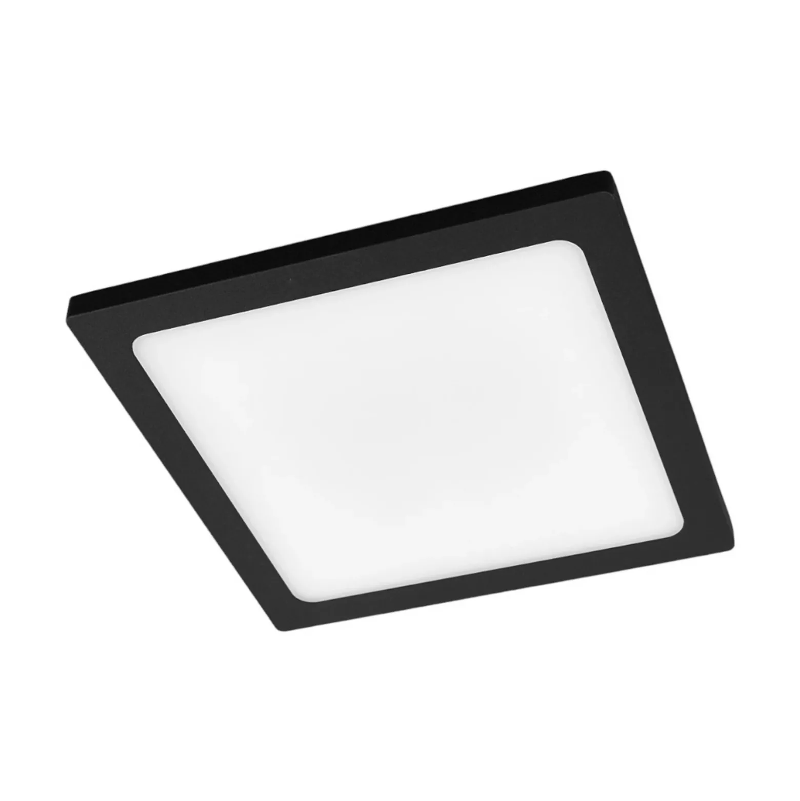 lámpara LED de techo para exterior Lucande Mabella, 23 cm, sensor, IP65