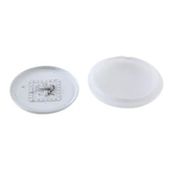 Lámpara LED de techo para exterior Lindby Kirkola, 3000 K, Ø 34 cm, blanca