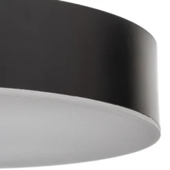 Lámpara LED de techo para exterior Lahja de Lindby, antracita, sensor, IP65