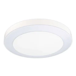 lámpara LED de techo para exterior Circula de Paulmann, blanca, sensor, IP44