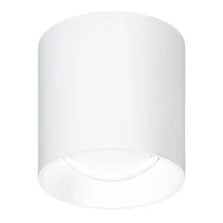 lámpara LED de techo para exterior 5174, blanca, 9 cm, metal, IP54, CCT