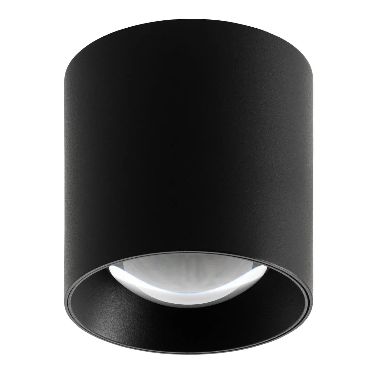 lámpara LED de techo para exterior 5173, negro, 9 cm, metal, IP54 CCT