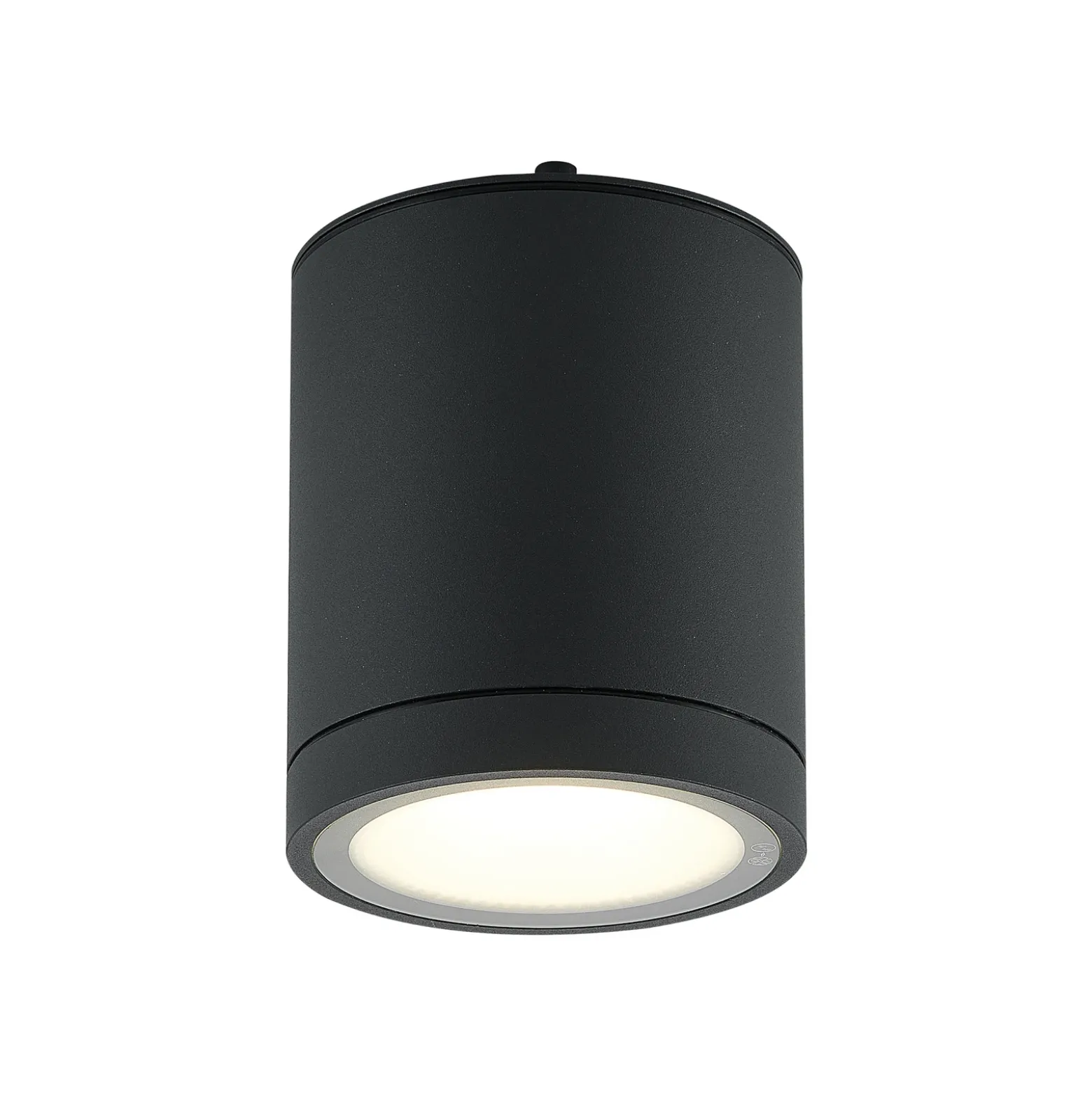 Lámpara LED de techo para exterior Molto Luce Foris Round SD, antracita
