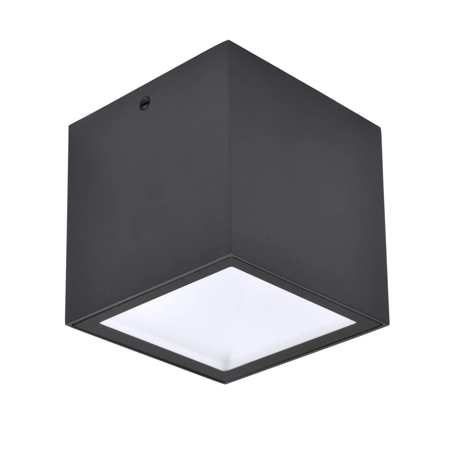 Lámpara LED de techo para exterior GEMINI, gris oscuro, 9 x 9 cm, IP65