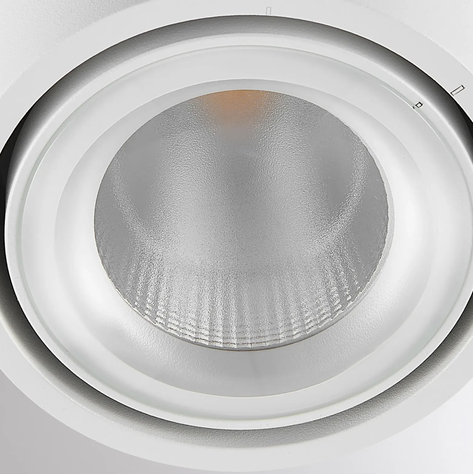 Lámpara LED de techo para exterior MAG MINI, blanca, Ø 9 cm, CCT, atenuable,