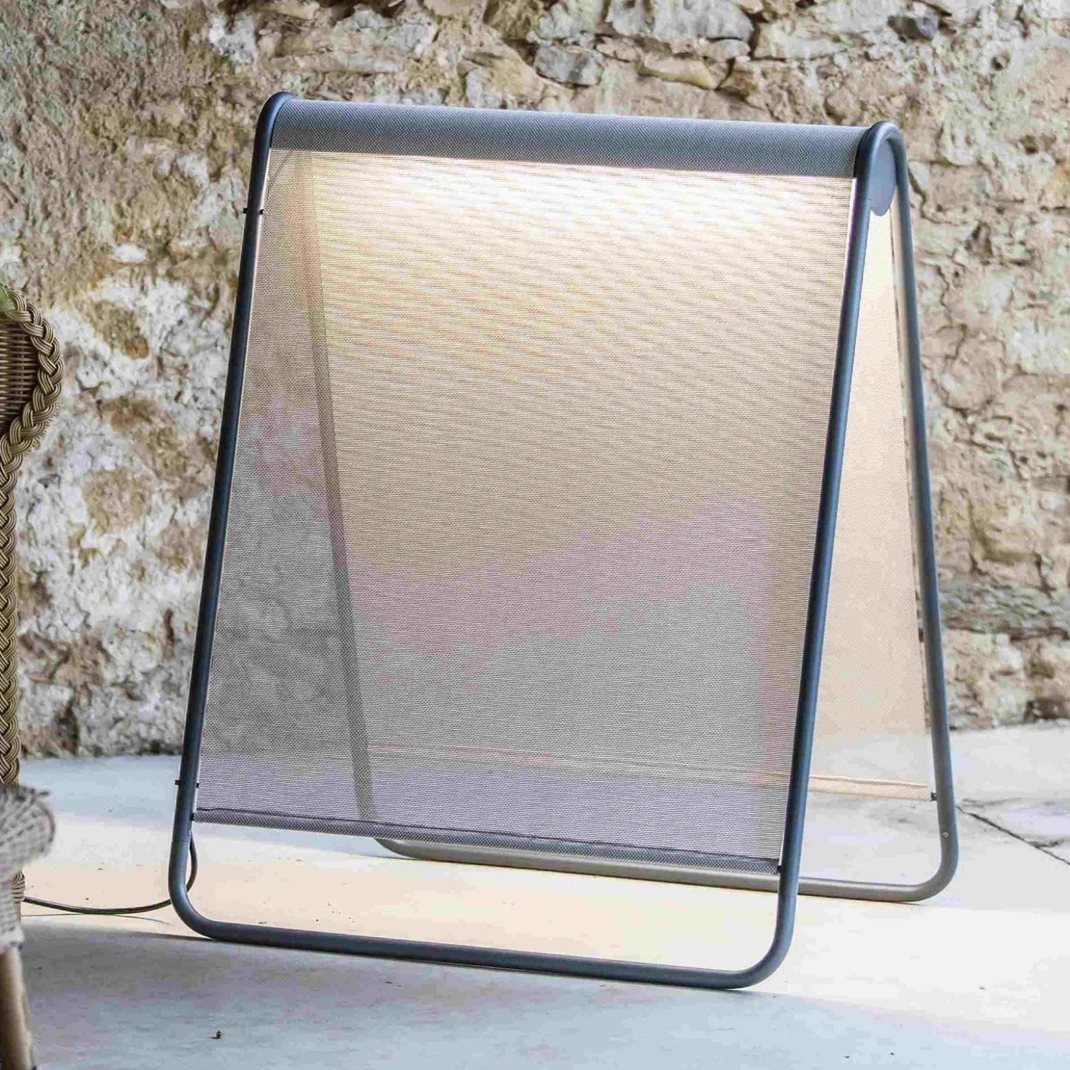 Lámpara LED para terraza Cadaqués, beige