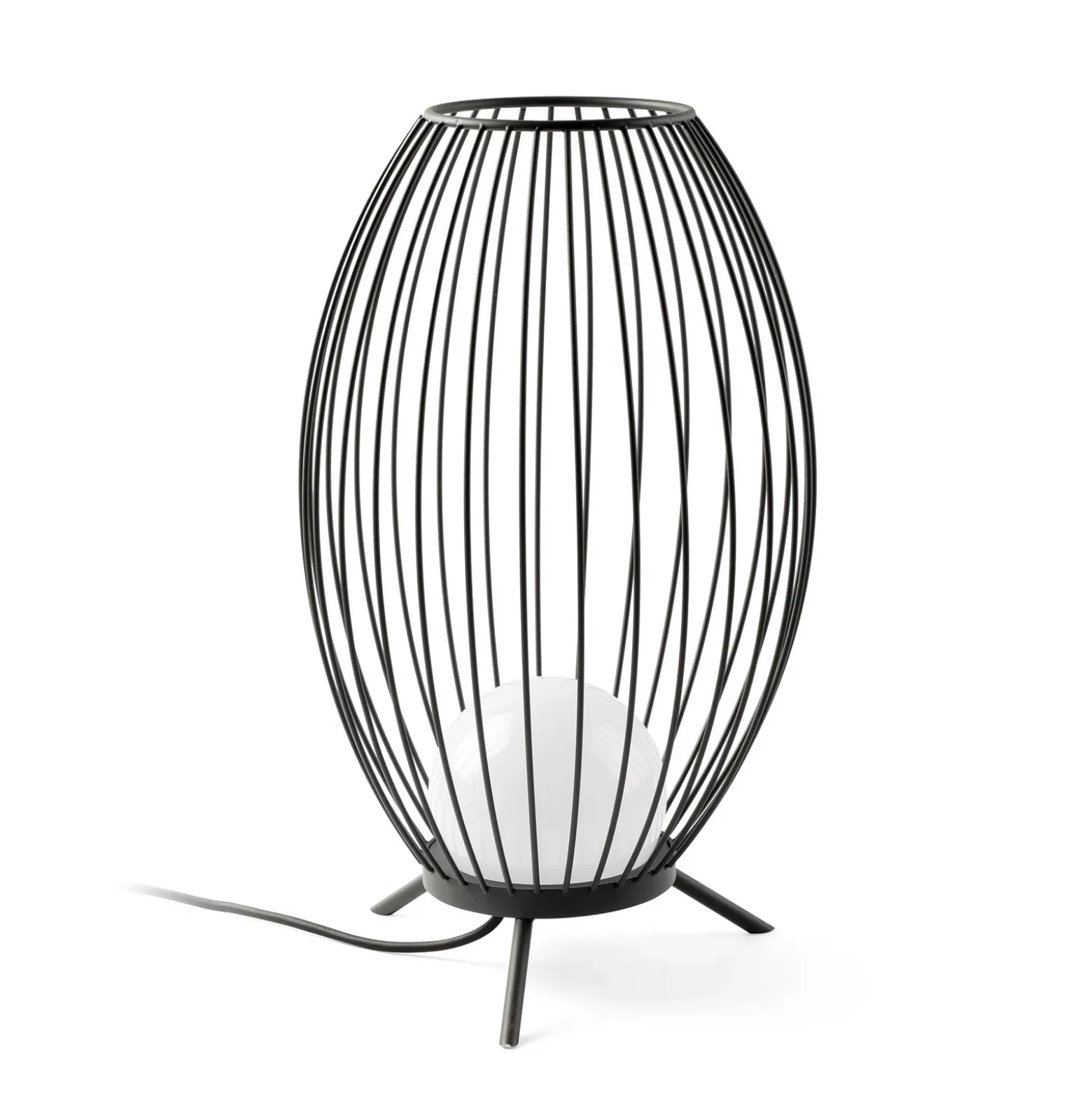 Lámpara LED para terraza Cage en diseño de jaula