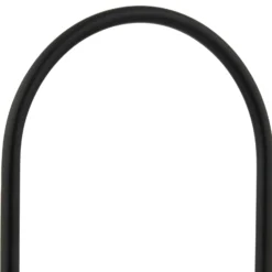 Lámpara LED para terraza Lindby Eleia, negra, metal, batería recargable