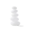 Lámpara LED para terraza Lucande Soriel, blanca, 72 cm, regulable por pasos,