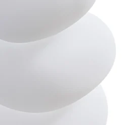 Lámpara LED para terraza Lucande Soriel, blanca, 72 cm, regulable por pasos,