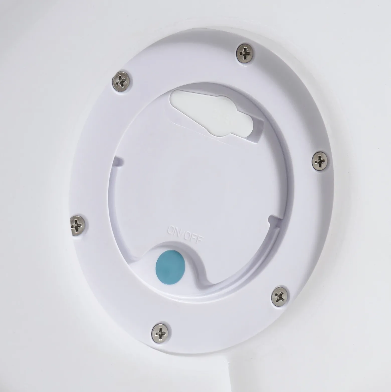 Lámpara LED para terraza Lucande Soriel, blanca, 72 cm, regulable por pasos,