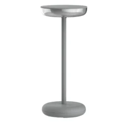 Lámpara LED para terraza Pasi, altura 26 cm metal touch