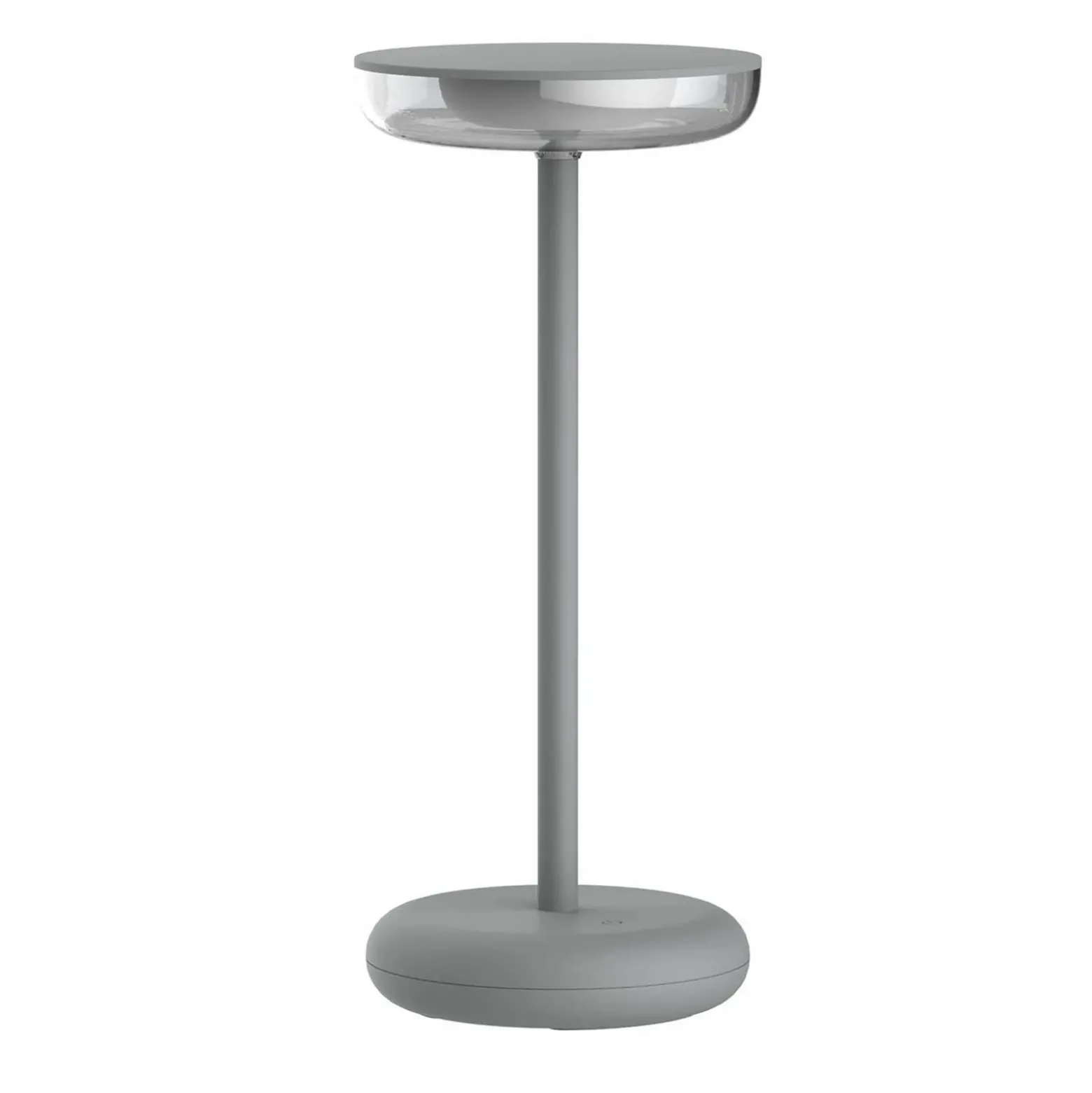 Lámpara LED para terraza Pasi, altura 26 cm metal touch