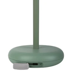 Lámpara LED para terraza Pasi, menta Altura 26 cm Metal Touch