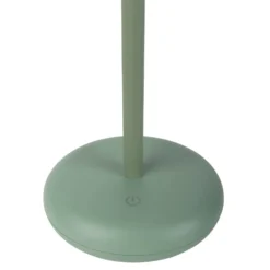 Lámpara LED para terraza Pasi, menta Altura 26 cm Metal Touch