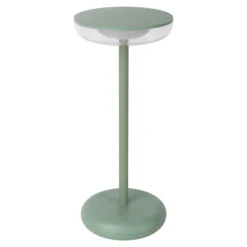 Lámpara LED para terraza Pasi, menta Altura 26 cm Metal Touch