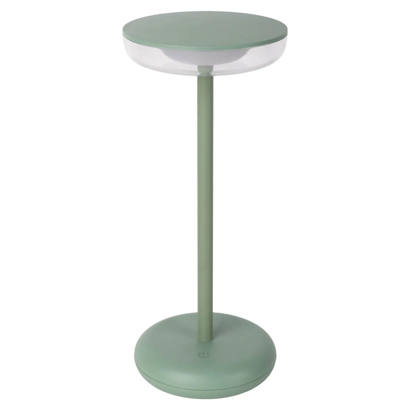 Lámpara LED para terraza Pasi, menta Altura 26 cm Metal Touch