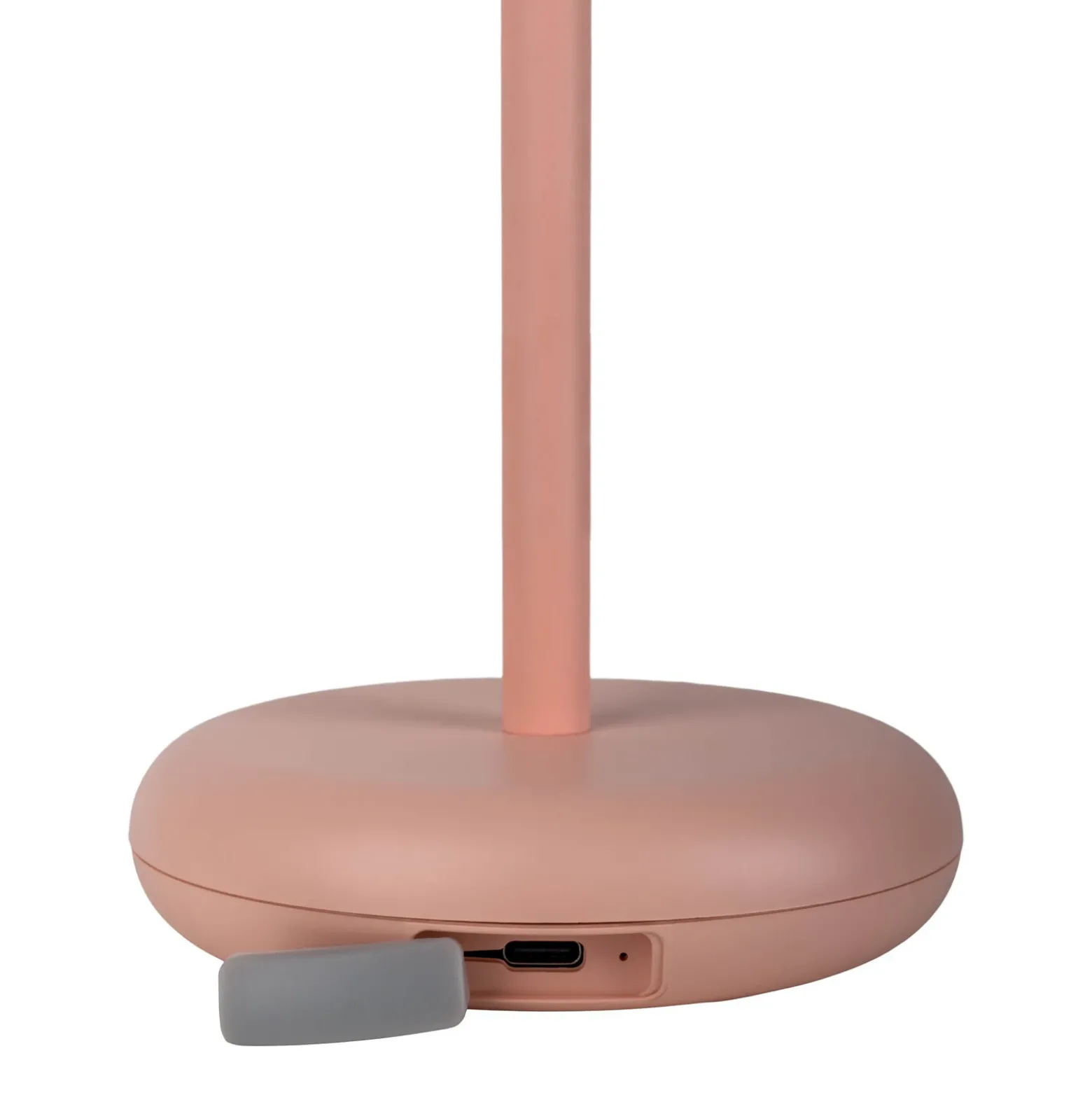 Lámpara LED para terraza Pasi, rosa Altura 26 cm Metal Touch
