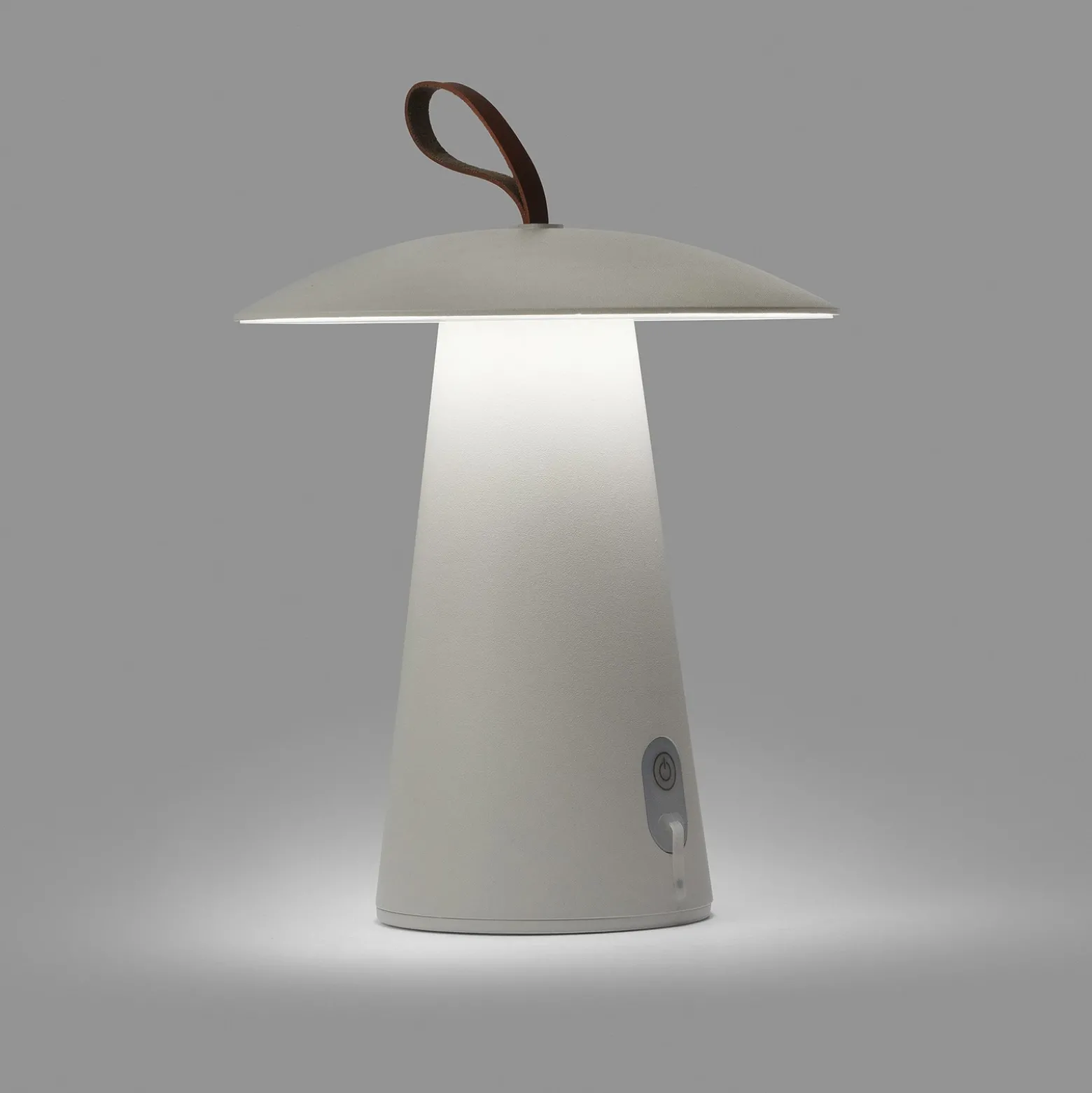 Lámpara LED para terraza Task, móvil, atenuable