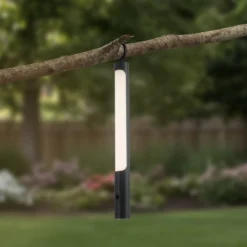 Lámpara LED recargable Kompis de Lindby, antracita, atenuable, IP54