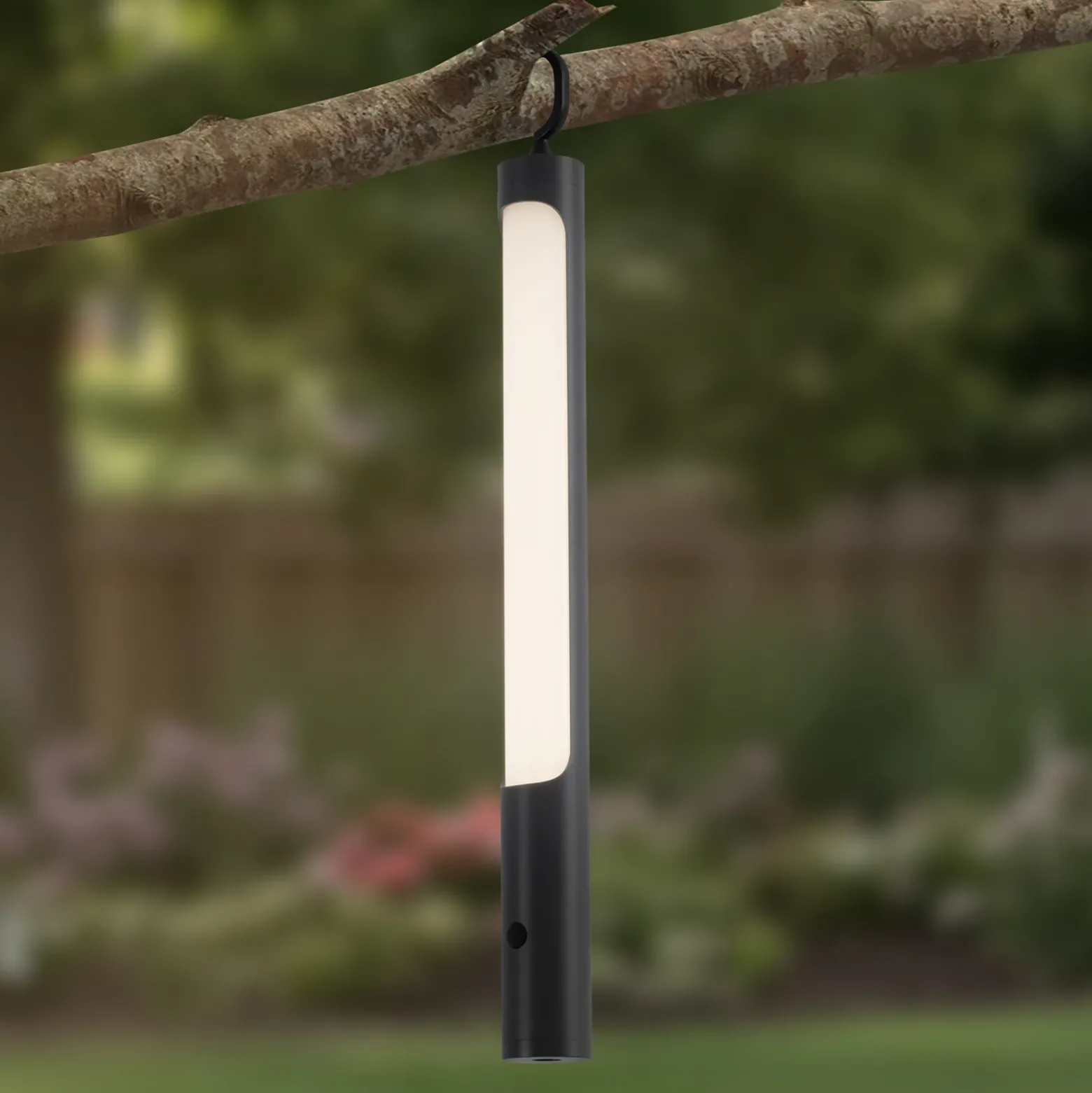 Lámpara LED recargable Kompis de Lindby, antracita, atenuable, IP54